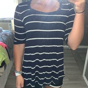 Striped American Eagle Top